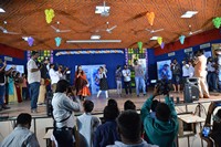 Yuddham Sharanam Team At Eluru and Bhimavaram Colleges
